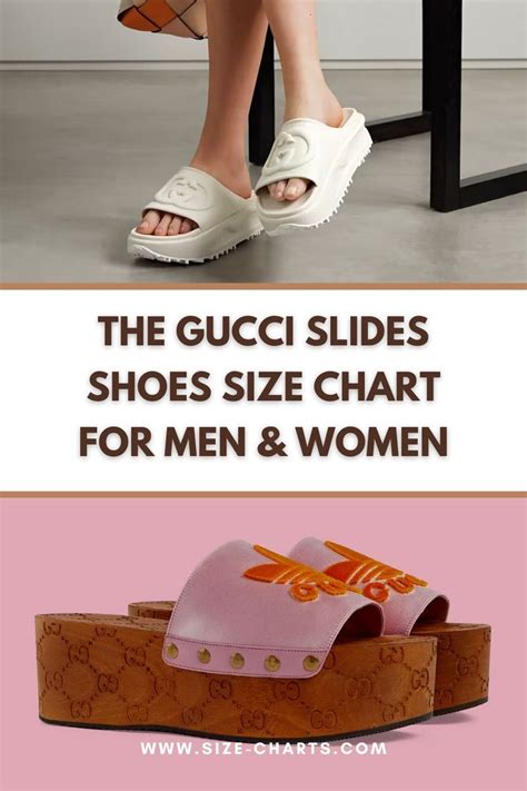 gucci slides sizing chart|gucci slides with butterfly.